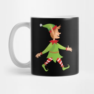 Cute Christmas Elf Mug